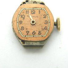 4u2fix Charlin Watch Co. 7 Jewel 6 3/4 X 8 Ligne Watch Movement