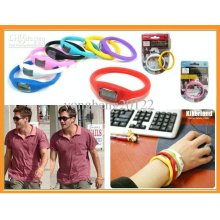 50pcs/lot Silicon Sport Ion Silicone Candy Jelly Watch,digital Watch