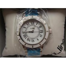 A_line Women's Al20013 Marina White Dial Stainless Steel Watch