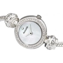 Accurist Lb1402 Ladies Core Charmed Silver Watch Rrp Â£100