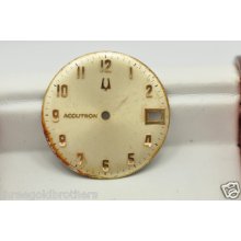 Accutron 2515 0 Zj Champagne Date Dial