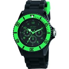 Addiction 2 Men's Watch in Black with Green Bezel ...