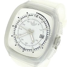 Adidas Date Plastic Strap 50m Mens Watch Adh2115