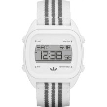 Adidas Unisex Sydney ADH2732 White Nylon Quartz Watch with White Dial