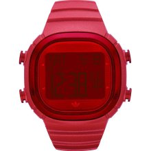 Adidas Watches Men's Seoul Digital Multi-Functional Red Polyurethane