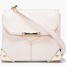 Alexander Wang Small Champagne Leather Marion Prisma Shoulder Bag