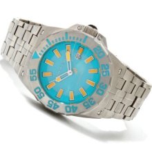 Android Men's Divemaster Predator Stainless Steel Bracelet Watch