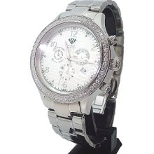 Aqua Master Chrono 2.45ctw Diamond Mens Watch