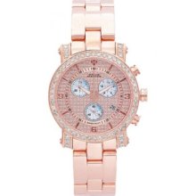 Aqua Master Diamond Watch Ladies' Stainless Steel Watches with 1 row Diamond Cut Dial 9-7W