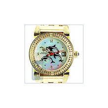 Aqua Master Round Diamond Womens Watch AM0438