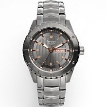 Armitron Gunmetal Stainless Steel Watch - 20/4834Trdg - Men