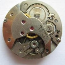 As 1287/1294 Swiss Gents Watch Movement Runs And Keeps Time