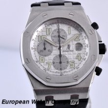 Audemars Piguet Royal Oak Offshore Silver Themes SS 44MM