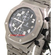 Audemars Piguet Royaloak Offshore Black Dial Titanium