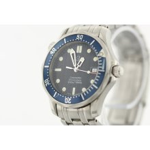 Authentic Men's Omega Seamaster Professional Stainless Steel Diving Watch