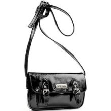 Avenue Buckled Crossbody Satchel