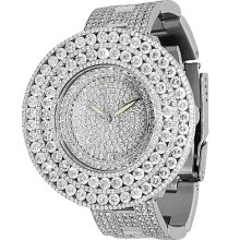 Avianne & Co. Womens Essence Collection Diamond Watch 27.30 Ctw