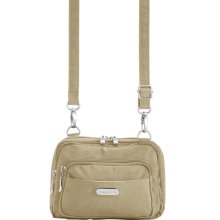 Bagallini Triple Zip bagg Crossbody