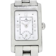 Baume & Mercier Hampton Classic Stainless Steel Quartz Womenâ€™s...