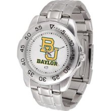 Baylor Bears watches : Baylor Bears Men's Gameday Sport Watch with Stainless Steel Band