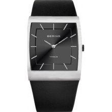 Bering Time 11233-402 Mens All Black Watch Rrp Â£139