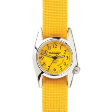 Bertucci Womens M-1T ProColor Titanium Watch - Yellow Nylon Strap - Yellow Dial - 18010