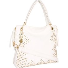 Big Buddha 'Autumn' Satchel White