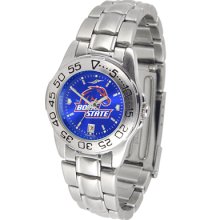 Boise State Broncos Sport Steel Band AnoChrome-Ladies Watch