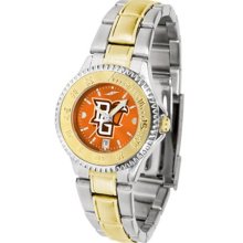 Bowling Green Falcons BG Womens Two-Tone Anochrome Watch