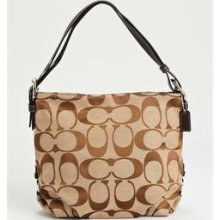 Brand New Coach Signature Print Hobo