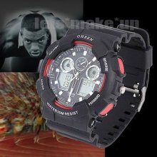 Brand Orange Chronograph Army Digital Atm Mens Boys Womens Sport Watch Ff1