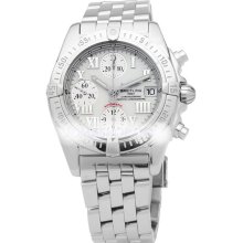 Breitling Windrider Chrono Cockpit Mother-of-pearl Steel Mens Watch A1335812-A596SS