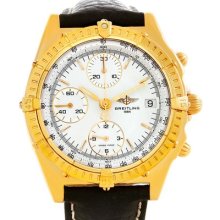 Breitling Windrider Chronomat 18k Yellow Gold Watch K13048