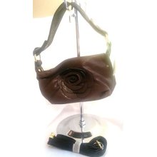 Brown Flower Small Purse & Crossbody --