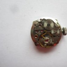 Bucherer Eta 2412 Watch Movement + Dial Running