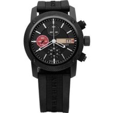 Burberry Sport Automatic Men's Massive Black Chronograph Watch Bu7705