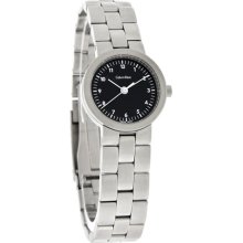 Calvin Klein Icon Ladies 24mm Black Dial Stl Steel Swiss Quartz Watch K1131.30