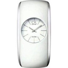 Calvin Klein Women's 'Gloss' Stainless Steel and Enamel Quartz Watch