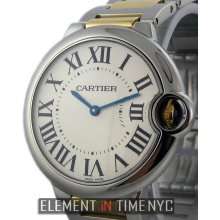 Cartier Ballon Bleu Collection Mid-Size 36mm Steel & Gold Automatic