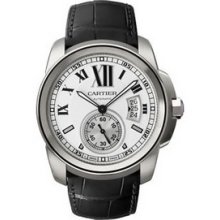 Cartier Calibre De Cartier Mens Watch White W7100037