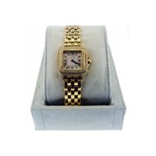 Cartier Panther 18kt Yellow Gold Diamond Ladies Watch