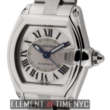 Cartier Roadster Collection Roadster Large 37mm Stainless Steel Silver Dial