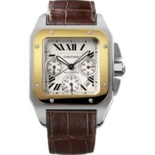 Cartier Santos 100 Extra Large W20091X7 Men's Watch