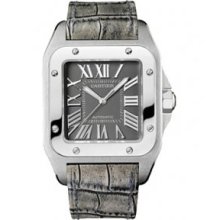 Cartier Santos 100 Stainless Steel Women's Watch W20134X8