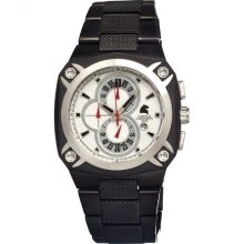 Carucci Ca7109Bk-Wh Carucci Ca7109Bk-Wh Chronograph Mens Watch