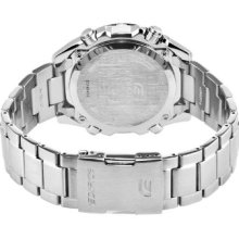 Casio - Eqs-500Db-1A1er - Gents Watch - Quartz - Analogue - Stainless Steel Silver Strap