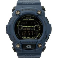 Casio G-shock Blue Resin Band Digital Men's Sport Solar Watch Gr7900nv-2d