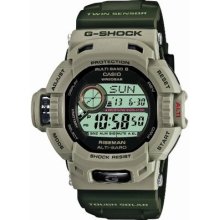 Casio G-shock Gw-9200erj-3jf Riseman Men In Military Colors Tough Solor Men'