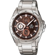 Casio Men's Edifice Stainless Steel Dress Watch Ef336d-5a