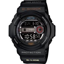 Casio Mens Glx150-1 G-shock Multi-function Black Resin Digital Watch